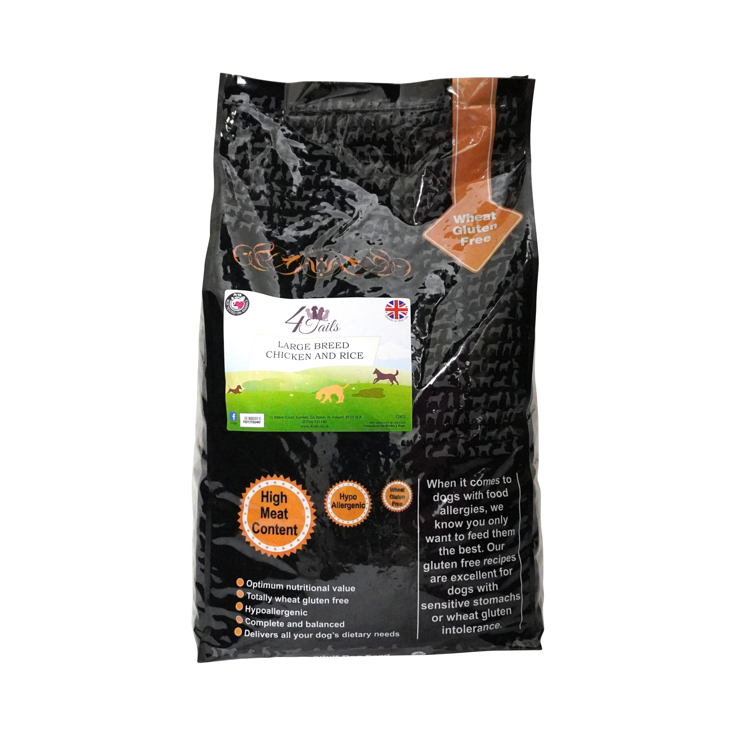 Adult Large Breed Chicken and Rice - Wheat Gluten Free