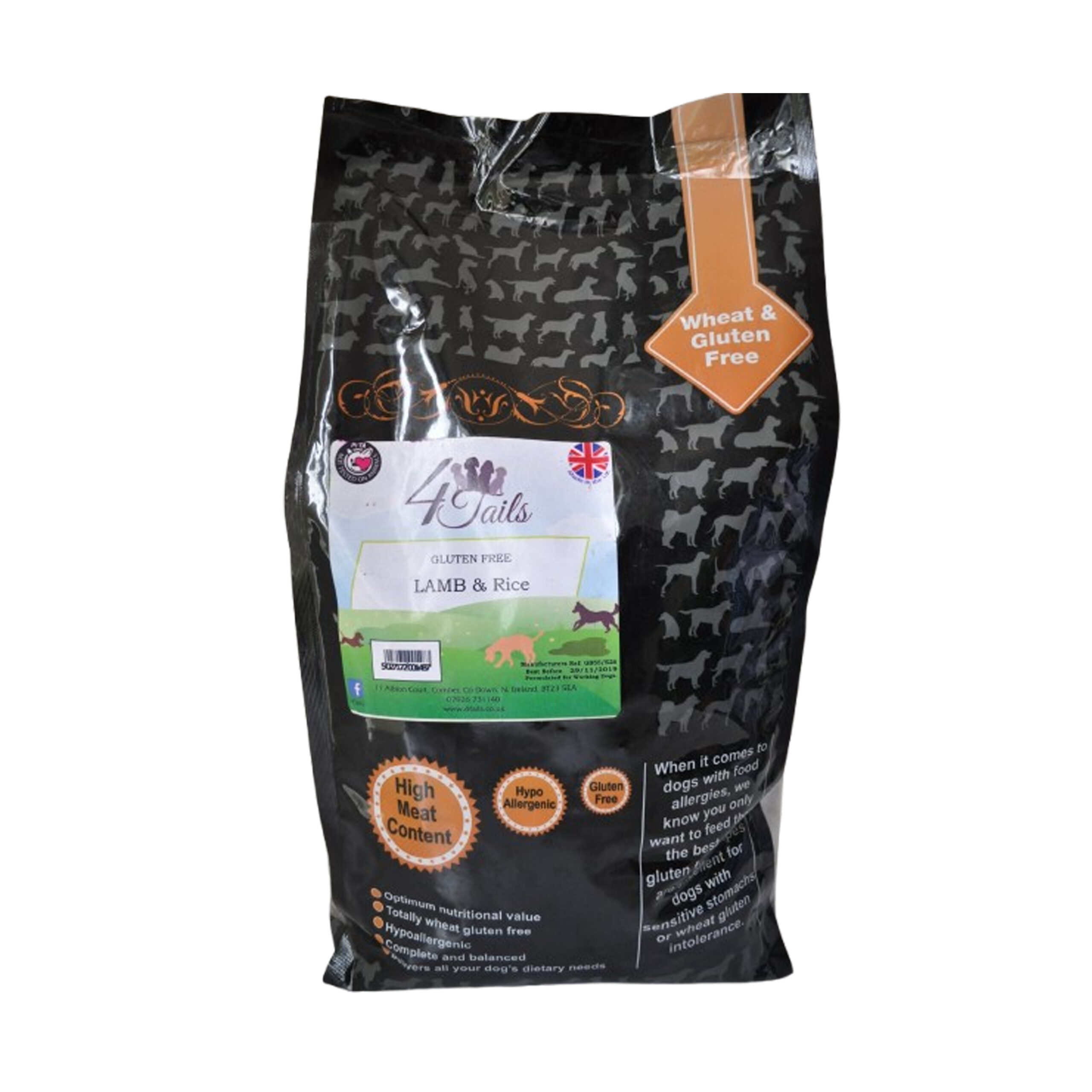 Wheat & Gluten Free Lamb & Rice